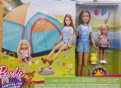 barbie camping fun tent
